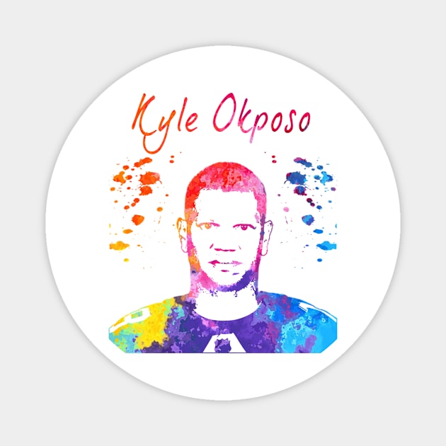 Kyle Okposo Magnet by Moreno Art